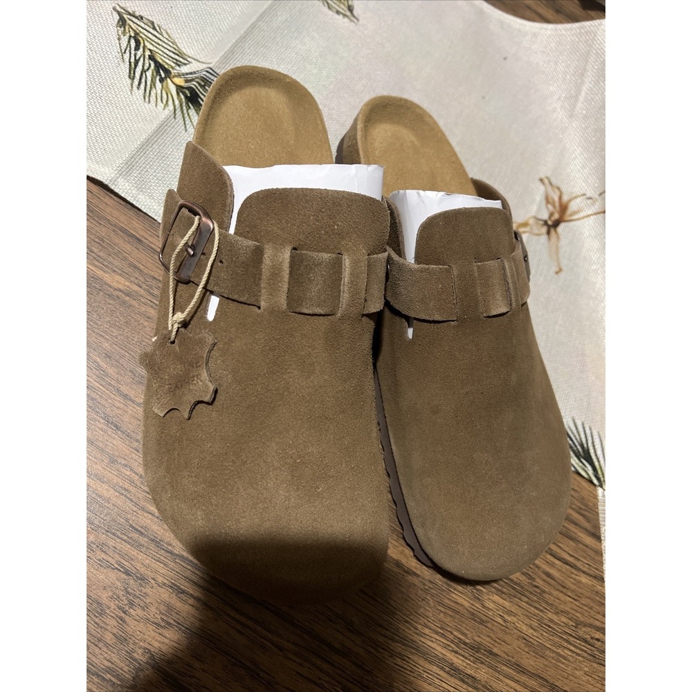 Cushionaire Hana women's Clog sandals- stone size 10W - Picture 3 of 6